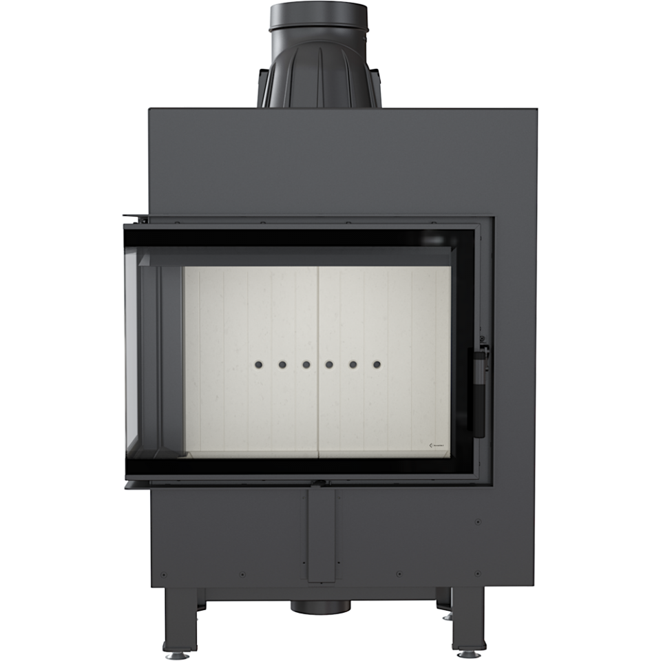 Kratki Lucy 12 12kw Inset Wood Burning Stove With Left Side Glass - LUCY/12/L/BS Kratki Lucy 12 12kw Inset Wood Burning Stove With Left Side Glass - LUCY/12/L/BS