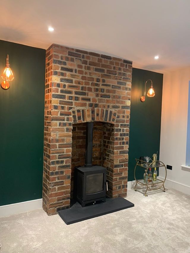 Image on Glowing Embers - UK Fireplaces and Stoves - After Mad House Stove 1