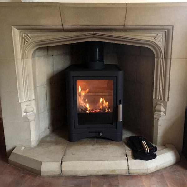 Image on Glowing Embers - UK Fireplaces and Stoves - installation barton Q115