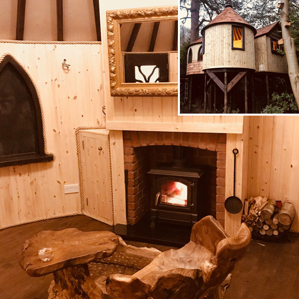 Image on Glowing Embers - UK Fireplaces and Stoves - installation treehouse
