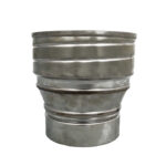 Single To Flex Increasing Adapter 3" - 4" - Screw-Fix