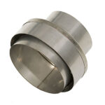 Increasing Adapter To Chimney Liner - 4" Vitreous To 5"