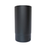 250mm Pipe 4" (100mm) - Matt Black