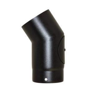 33° Elbow With Door 7" (175mm) - Matt Black
