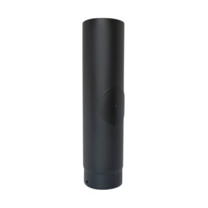 500mm Pipe With Door 5" (125mm) - Matt Black