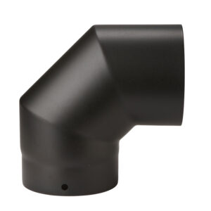 90° Elbow 5" (125mm) - Matt Black