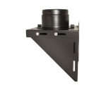 Adjustable Base Support Sflue Black - 5" (125mm)