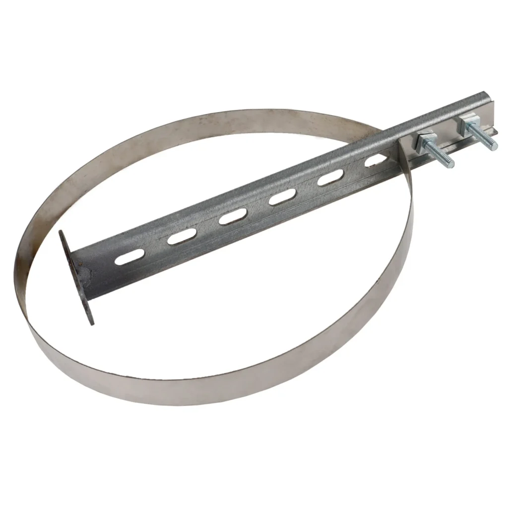 Image on Glowing Embers - UK Fireplaces and Stoves - ADJUSTABLE WALL BRACKET GALVANISED