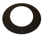 Wall Cover Ring  45° Sflue Black - 5" (125mm)