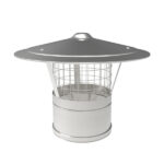 KW Pro Rain Cap with Birdguard - 5" (125mm)