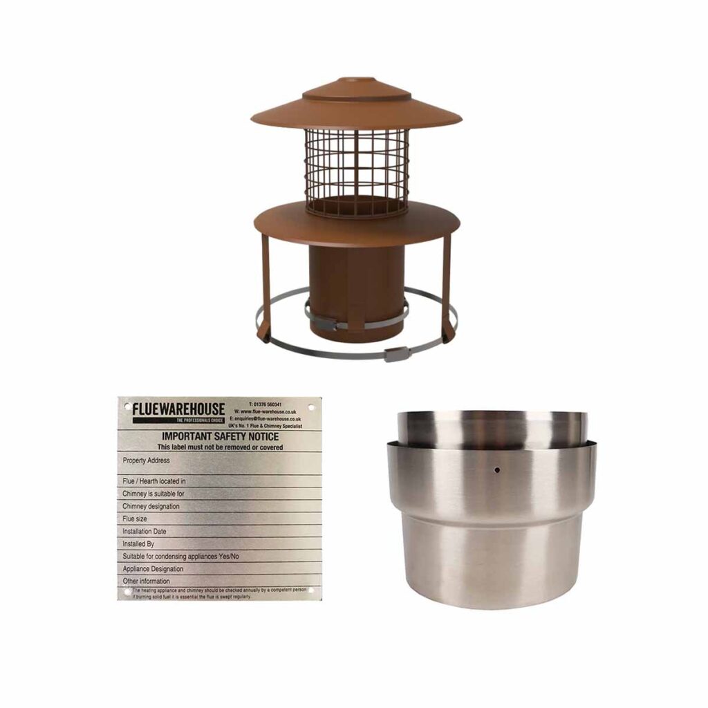 Image on Glowing Embers - UK Fireplaces and Stoves - KIT 7 newcowl
