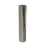 KW Pro 1000mm Twin Wall Flue Pipe - 6" (150mm)