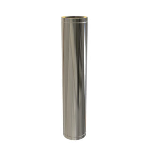 KW Pro 1000mm Twin Wall Flue Pipe -  5" (125mm)
