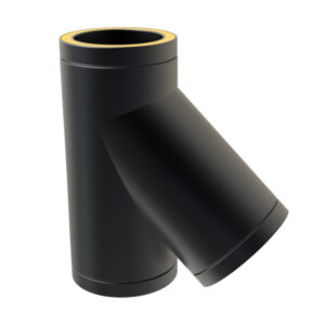 KW Pro 135° Tee - 7" (175mm) - Black