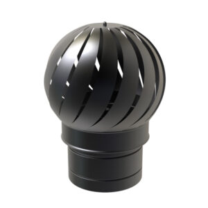 KW Pro Rotating Cowl - 6" (150mm) - Black