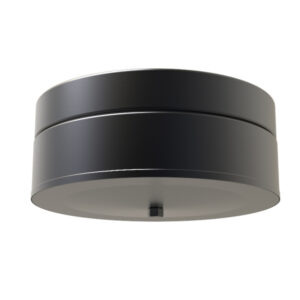 KW Pro Tee Cap With Drain - 6" (150mm) - Black