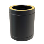 KW Pro 250mm Straight Length - 5" (125mm) - Black