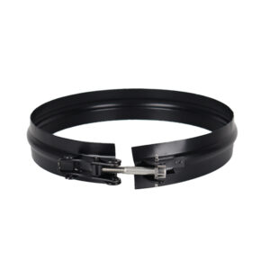 Spare / Replacement Locking Band For Twin Wall Flue Pipe - 7" (175mm) - Black