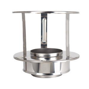 Rain Cap For Twin Wall Flue Pipe - 5" (125mm)