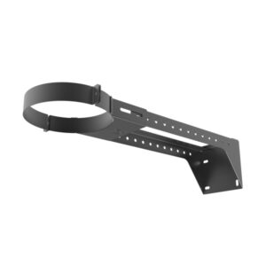 KW Pro Adjustable Wall Support 210-420mm - 3" (80mm) -  Black