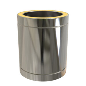 KW Pro 250mm Twin Wall Flue Pipe - 5" (125mm)