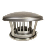 Rain Cap Birdguard Inc Locking Band Sflue - 5" (125mm)