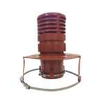 Gas Liner Pot Hanging Cowl Terracotta - 6" (150mm)