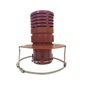 Gas Liner Pot Hanging Cowl - Terracotta - 4" (100mm)