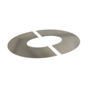 KW Pro 45° Round Finishing Plate - 5" (125mm)