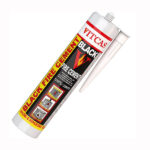 Image on Glowing Embers - UK Fireplaces and Stoves - VITCAS FIRE CEMENT BLACK 600