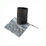 Lead Slate Ridge Flashing Pitch 10-35° - Suitable For 150mm Twin Wall