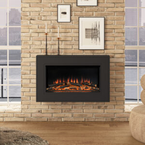 Be Modern Albali Wall Mounted Electric Fire - Anthracite
