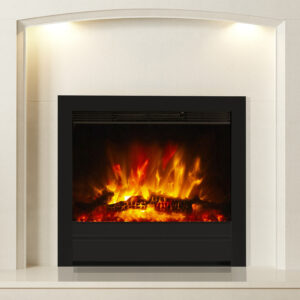 ETA EARLY MARCH - Be Modern Beam 22" Inset LED Electric Fire - Matt Black