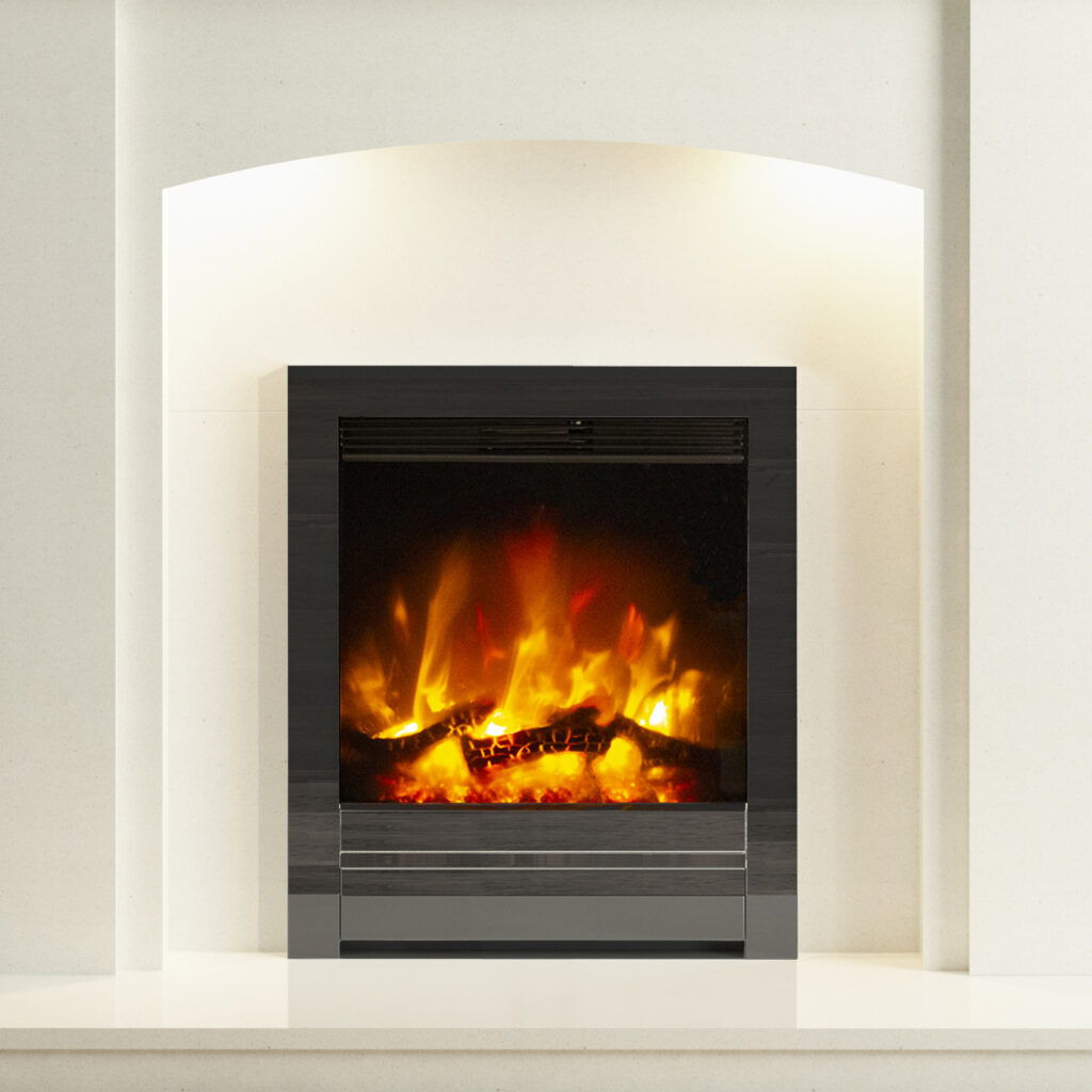 Image on Glowing Embers - UK Fireplaces and Stoves - Beam Nickel 16 Roomset 2