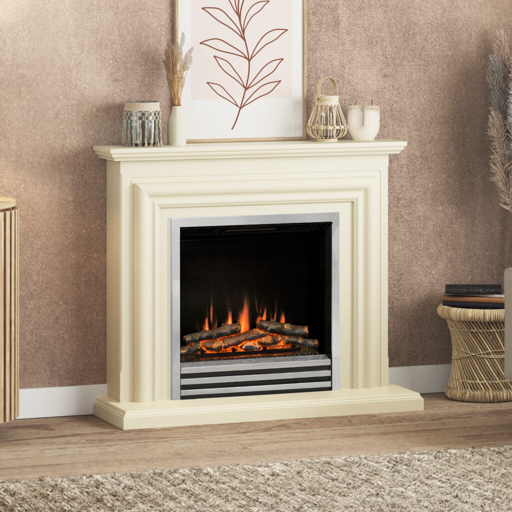 Image on Glowing Embers - UK Fireplaces and Stoves - CARINA ROOM CLOSEUP