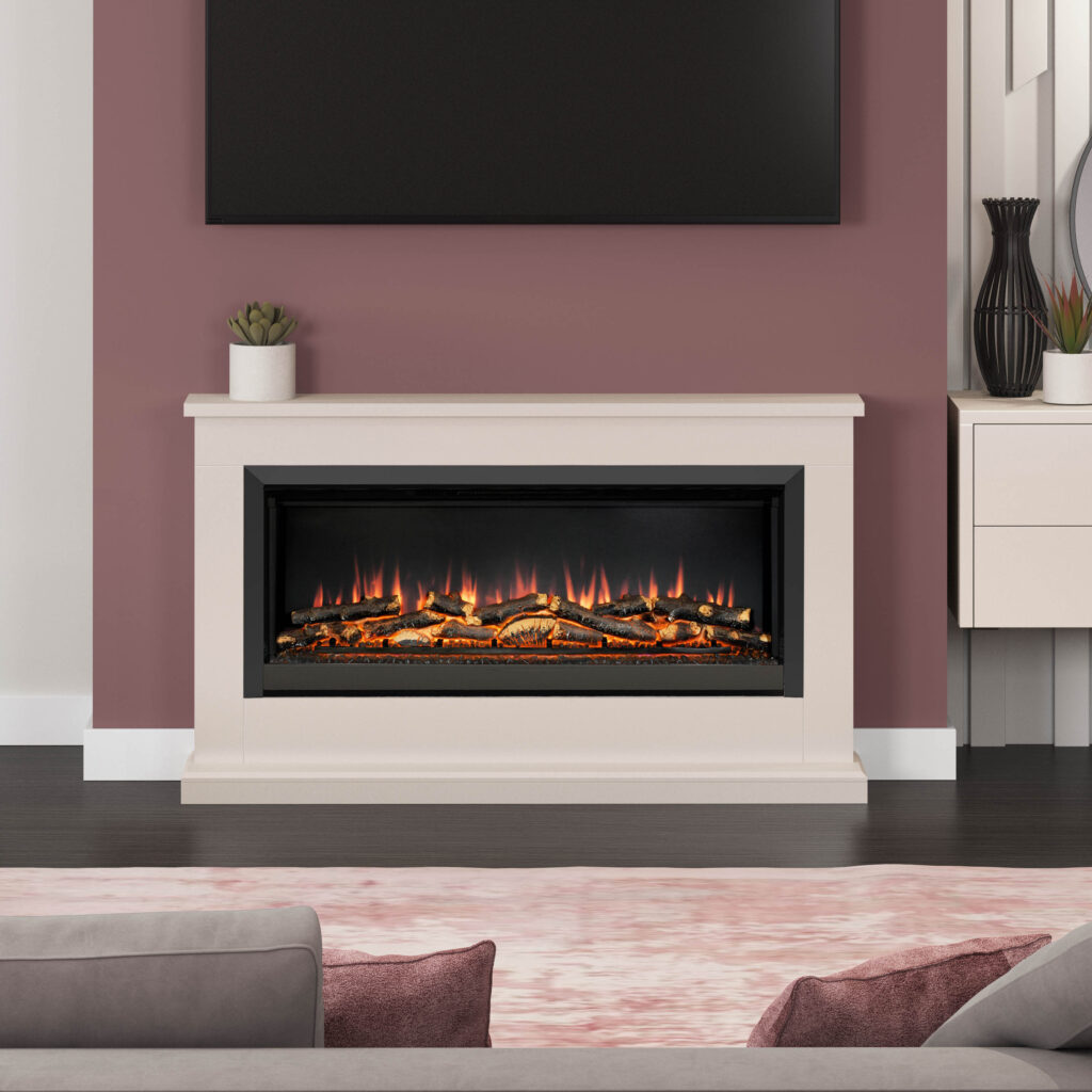 Image on Glowing Embers - UK Fireplaces and Stoves - HANSFORD GRANDE CLOSEUP