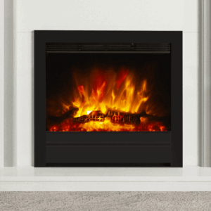 Be Modern Beam 22" Inset LED Electric Fire - Matt Black