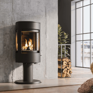 Dovre Astroline 4 8kw Wood Burning Stove With Pedestal