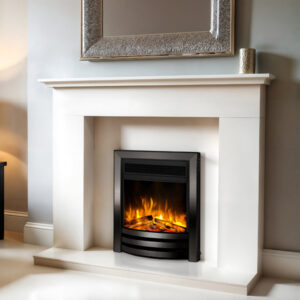 Celsi Ultiflame Ultra SL Autograph Inset Electric Fire - Black Nickel & Black