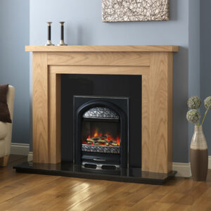 Pure Glow Hanley 54" Natural Oak Surround