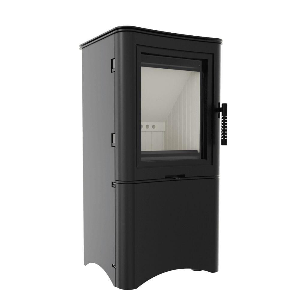 Image on Glowing Embers - UK Fireplaces and Stoves - KOZA K5 S W D 4