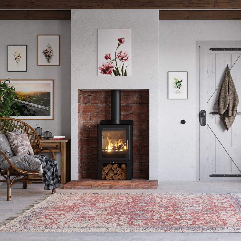 Image on Glowing Embers - UK Fireplaces and Stoves - Loxton 5 room 1