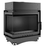 Kratki Maja 8kw Inset Boiler With Left Connected Side Glass – MAJA/PW/BL/12/BS/W