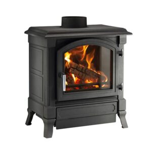 Nestor Martin Harmony 23 SE - 5.5kw Defra Multifuel Stove with Nickel Handle - Top Exit