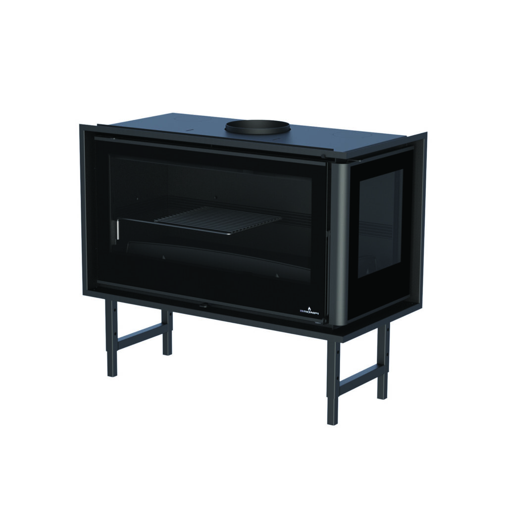 Image on Glowing Embers - UK Fireplaces and Stoves - Paris 90 ED Vision Fb