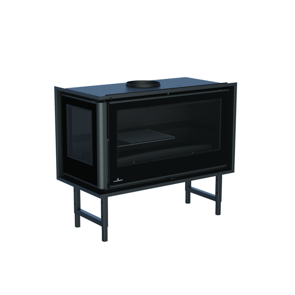 Image on Glowing Embers - UK Fireplaces and Stoves - Paris 90 EI Vision Fb