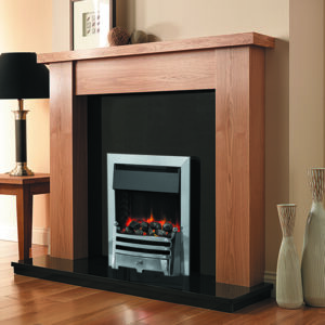 Pure Glow Stanford 54" Natural Oak Surround