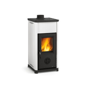 La Nordica Tea - 6.6kw Wood Burning Stove - White