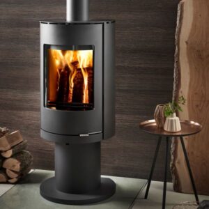 Westfire Uniq 36 7.2kw Pedestal Defra Wood Burning Convection Stove - With Closed Combustion