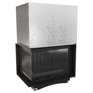 Kratki Zuzia 16kw Inset Wood Burning Stove With Left Side Glass & Guillotine Door - ZUZIA/L/BS/G